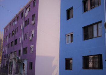 Rilindja urbane në Kamëz: sjell ngjyrat, ndërpret ujin.