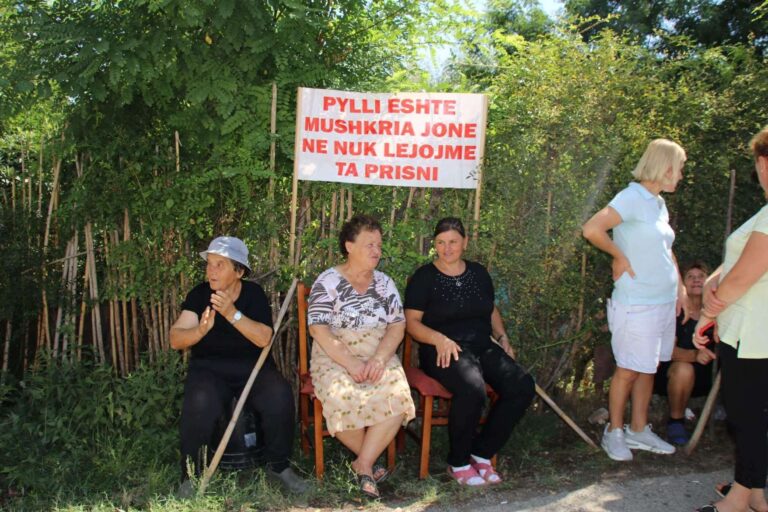 Nga protesta e banorëve të Laknasit, 30.08.2021