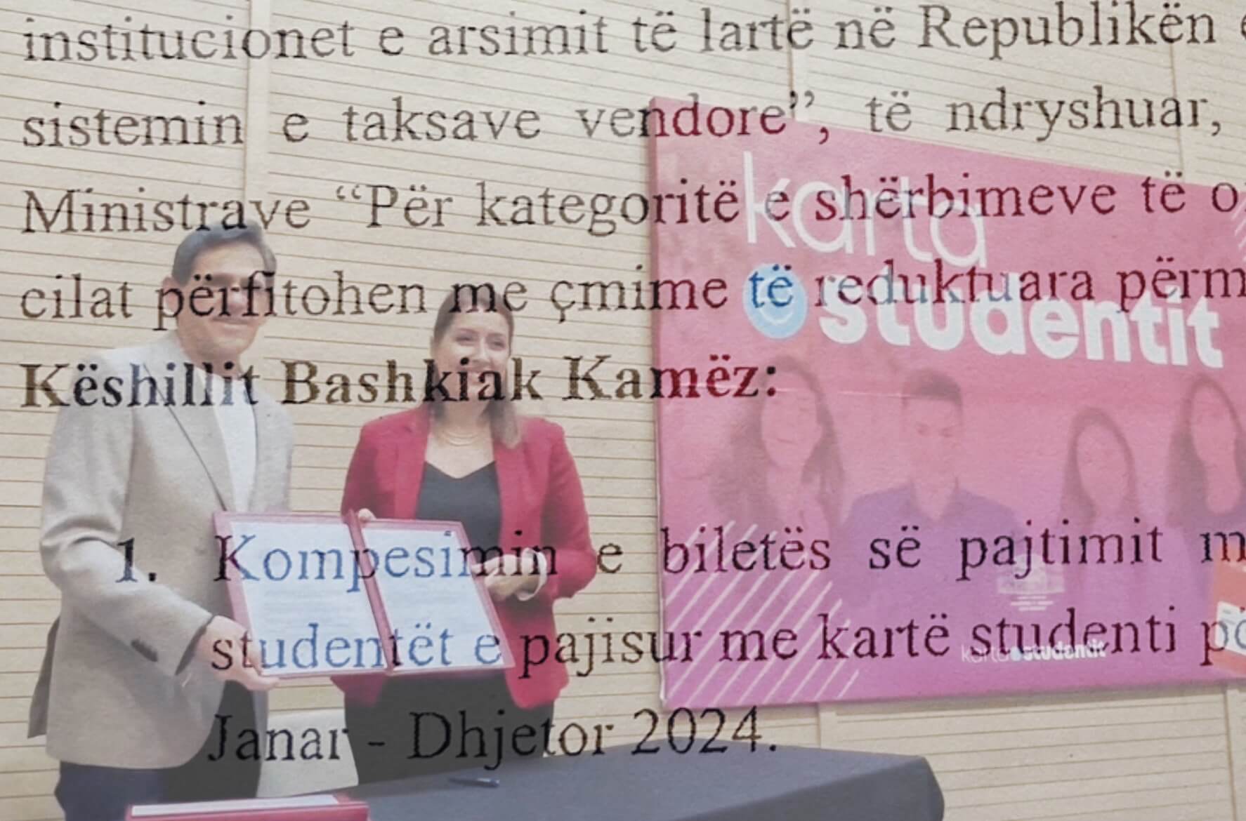 Read more about the article Studentët e Kamzës do duhej të merrnin abonenë e kompensuar që prej janarit