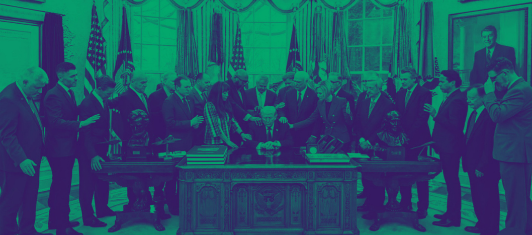 Lutje në sallën Ovale të Donald Trump