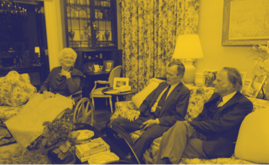 Bush dhe Billy Graham